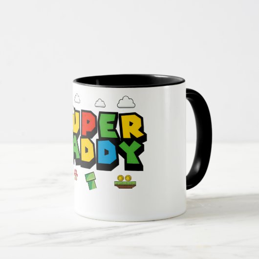 MUG STYLE SUPER DADDY MARIO (Devant droit)