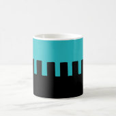Mug Style Turquoise et Motif noir (Centre)