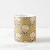 Mug Style vintage Sepia Baby Octopus Motif (Centre)
