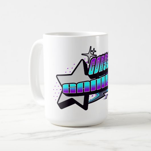 MUG STYLE Y2K DE CONSOLE GAMER (Devant gauche)