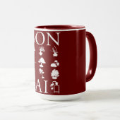Mug Styles de base de l'arbre Bonsai (Devant droit)