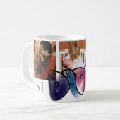 Mug Stylish Best Dada Ever manuscrit 3 Photos (Devant gauche)