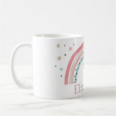 Mug Stylish Cute Rainbow Stars (Gauche)