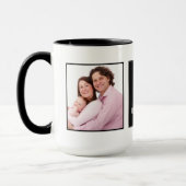 Mug Stylish Modern Custom Photo Personalised (Gauche)