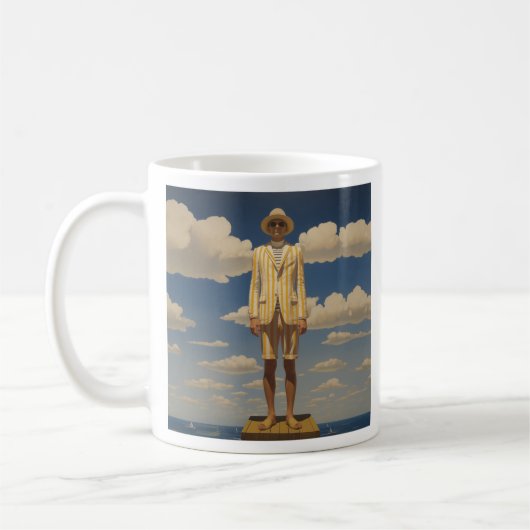 Mug Stylish Retro Beachwear Ftriking Summer Fashion (Gauche)