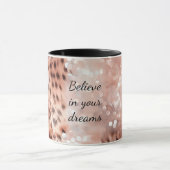 Mug Stylish Rose rose rose or Leopard Glitz (Centre)