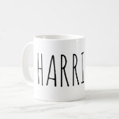 Mug Stylish Skinny Font Name, Reunion Vacay Classic (Devant gauche)