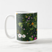 Mug Stylish Watercolor Floral Pattern (Gauche)