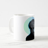 Mug Stylish Woman in Monochromatic Portrait (Devant gauche)