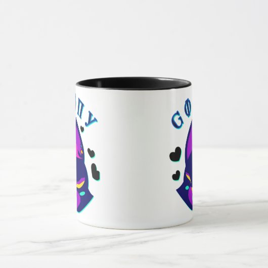 Mug stylized fox-cat hybrid  (Centre)