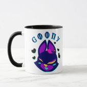 Mug stylized fox-cat hybrid (Gauche)