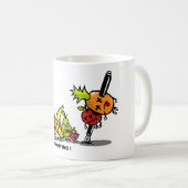 Mug Stylo d'ananas de pomme de stylo (Devant droit)