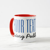 Mug Stylo porté en équilibre personnalisable de (Devant gauche)