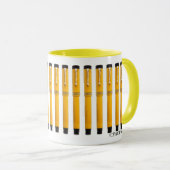 Mug Stylos Fontaine Parker Duofold Mandarin (Devant droit)