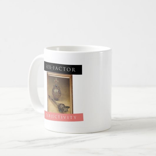 Mug Subjectivité ! , Simple (Devant gauche)