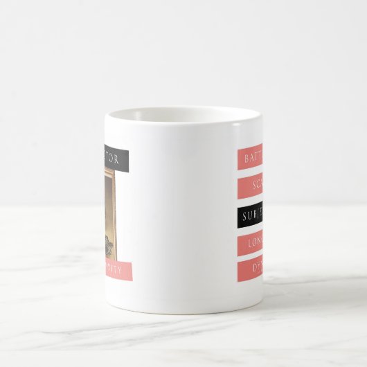 Mug Subjectivité ! , Simple (Centre)