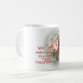 Mug Sublimation Cardinale Inspirationnelle/Mémorial (Devant gauche)