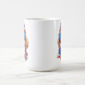 Mug Sublimation de chien du 4 juillet-66361 (Centre)