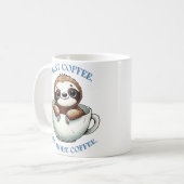 Mug Sublimation drôle de fentes (Devant gauche)