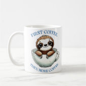 Mug Sublimation drôle de fentes (Gauche)