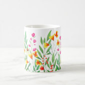 Mug Sublimation fleur sauvage (Centre)