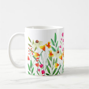 Mug Sublimation fleur sauvage