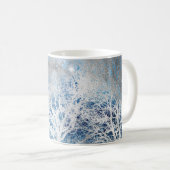 Mug Sublimations hivernales Arbres d'argent (Devant droit)
