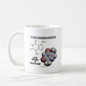 Mug Substance active de théobromine (Molcule chimique) (Gauche)