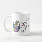 Mug Substance dentaire pour dentiste jour le 6 mars (Gauche)