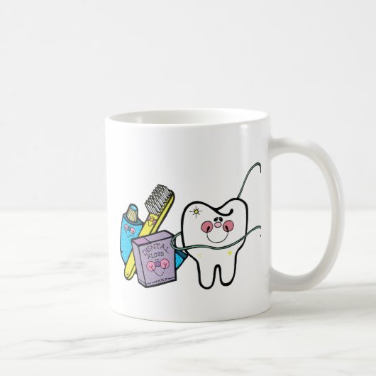Mug Substance dentaire pour dentiste jour le 6 mars (Droite)