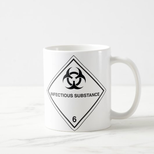 Mug substance infectieuse (Droite)