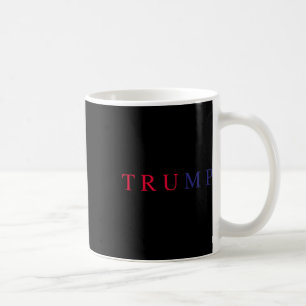 Mug Subtil Trump Rouge Blanc Bleu Usa Patriotique Trum