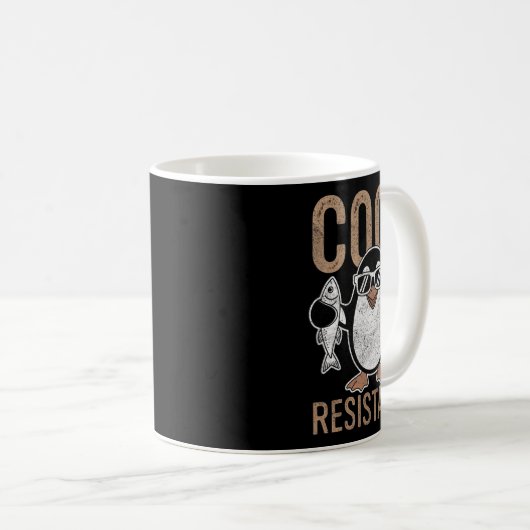 Mug Subtle Cool Resistance Penguin Tariffs Protest Ant (Devant droit)