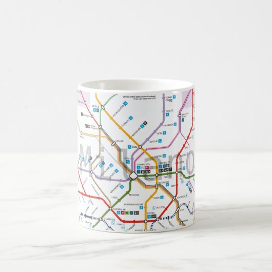 Mug Subway of Miland (Centre)