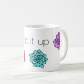 Mug Succ il vers le haut des succulents (Devant droit)