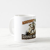Mug Succès Débloqué A survécu à Halloween (Devant gauche)