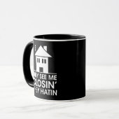 Mug Succès des ventes, ils me voient Fermer l'âge de l (Devant gauche)