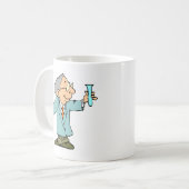 Mug Succès d'expérience de scientifique de génie (Devant gauche)