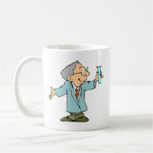 Mug Succès d'expérience de scientifique de génie (Gauche)