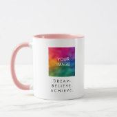 Mug Succès Dream Croire Atteindre un devis de texte pe (Gauche)