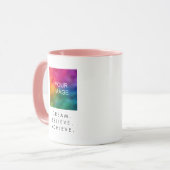 Mug Succès Dream Croire Atteindre un devis de texte pe (Devant gauche)