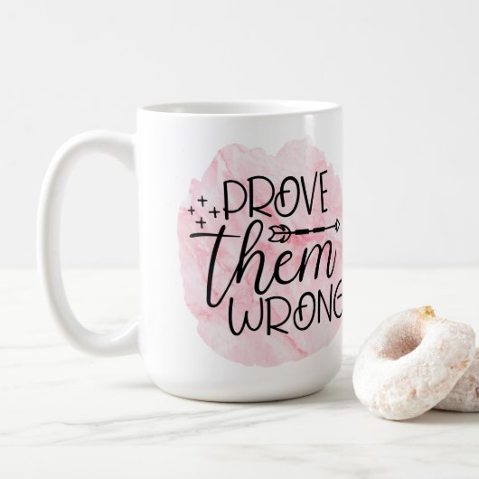 Mug Succès et détermination (Avec donut)