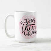 Mug Succès et détermination (Gauche)