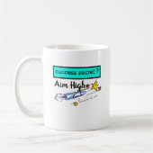 Mug Succès Secret-Objectif Élevé -Atteindre Pour Les É (Gauche)