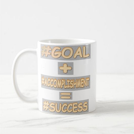 Mug "SUCCESS EQUATION" Mignonne conception. Commandez (Gauche)