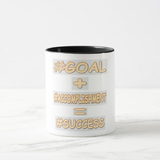 Mug "SUCCESS EQUATION" Mignonne conception. Commandez (Centre)