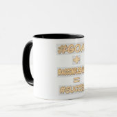 Mug "SUCCESS EQUATION" Mignonne conception. Commandez (Devant gauche)