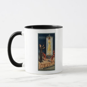 Mug Successeur de Thurston Kellar - femme dans l'eau