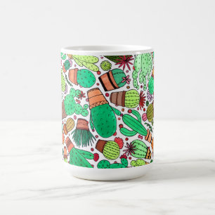 Mug Succulent Cactus Pots Plante Vert Cactus Jardin