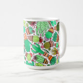 Mug Succulent Cactus Pots Plante Vert Cactus Jardin (Devant droit)